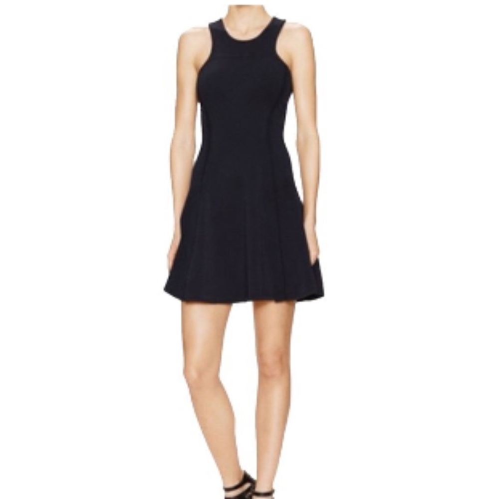 NWOT Autumn Cashmere Knit Short Dress in BLUE-S
